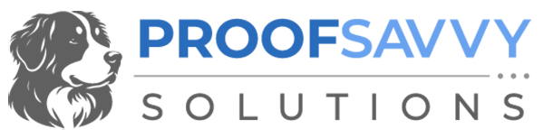 Proof Savvy Solutions Logo